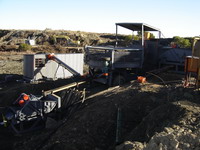 oxidised dump processing plant